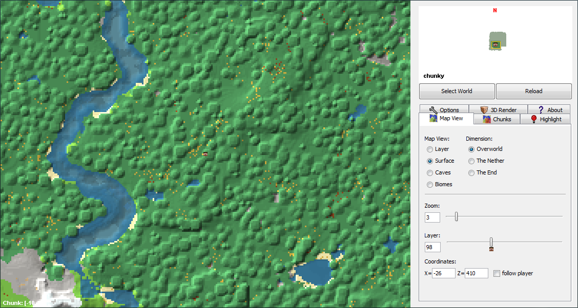 (win) 2d map view