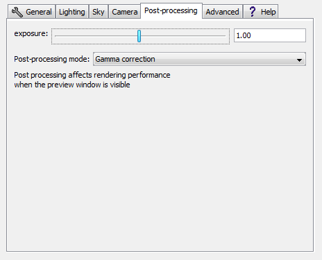 (win) render controls post-processing panel